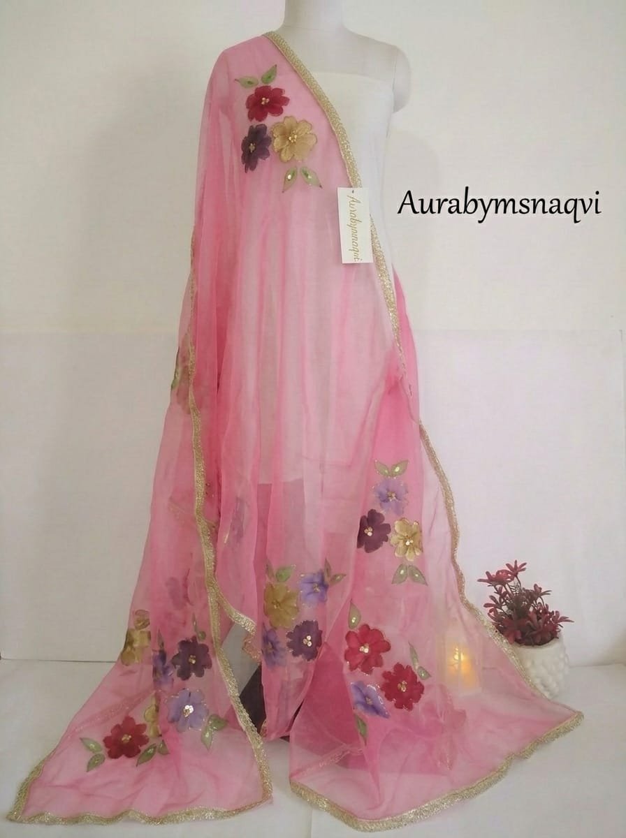 Aura Organza Dupatta